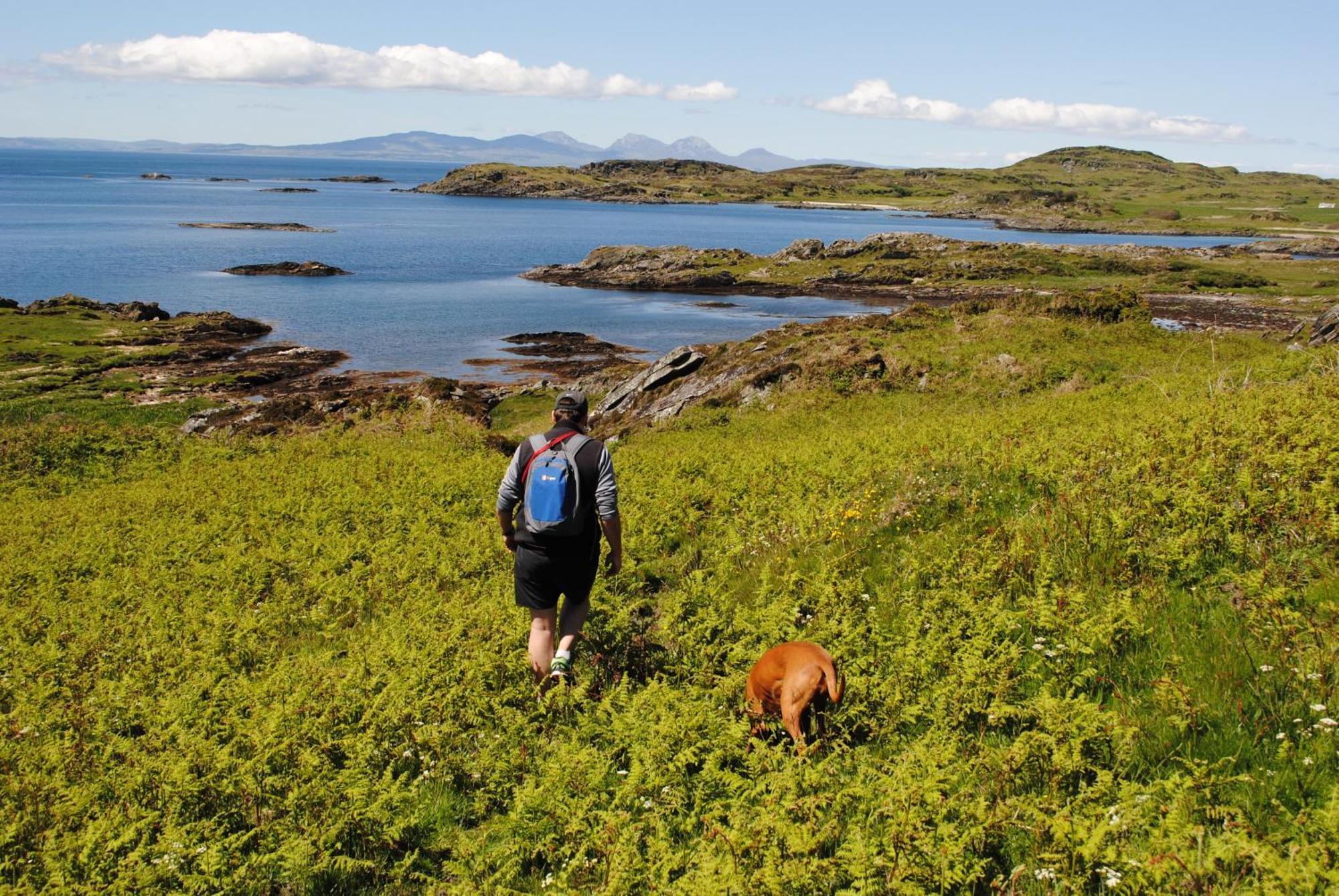 Beach View Cottage Isle of Gigha Kültér fotó